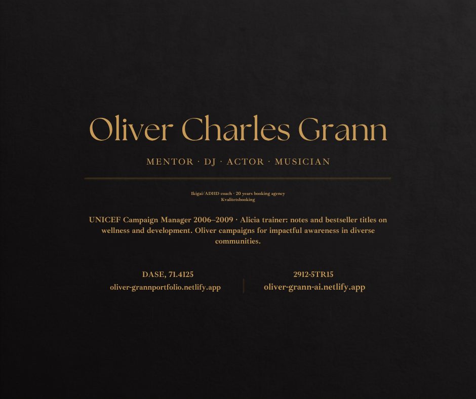 Oliver Grann — Facebook Canva-design